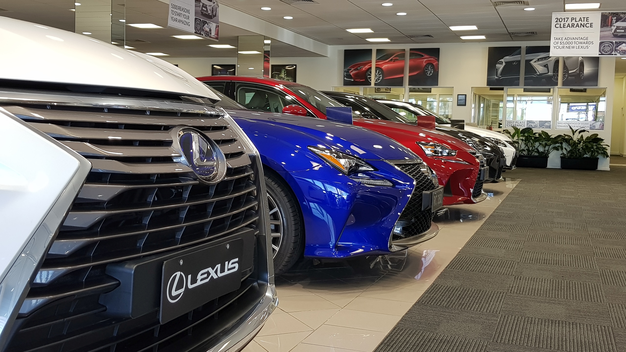 Lexus of Parramatta Lexus Dealership Showroom