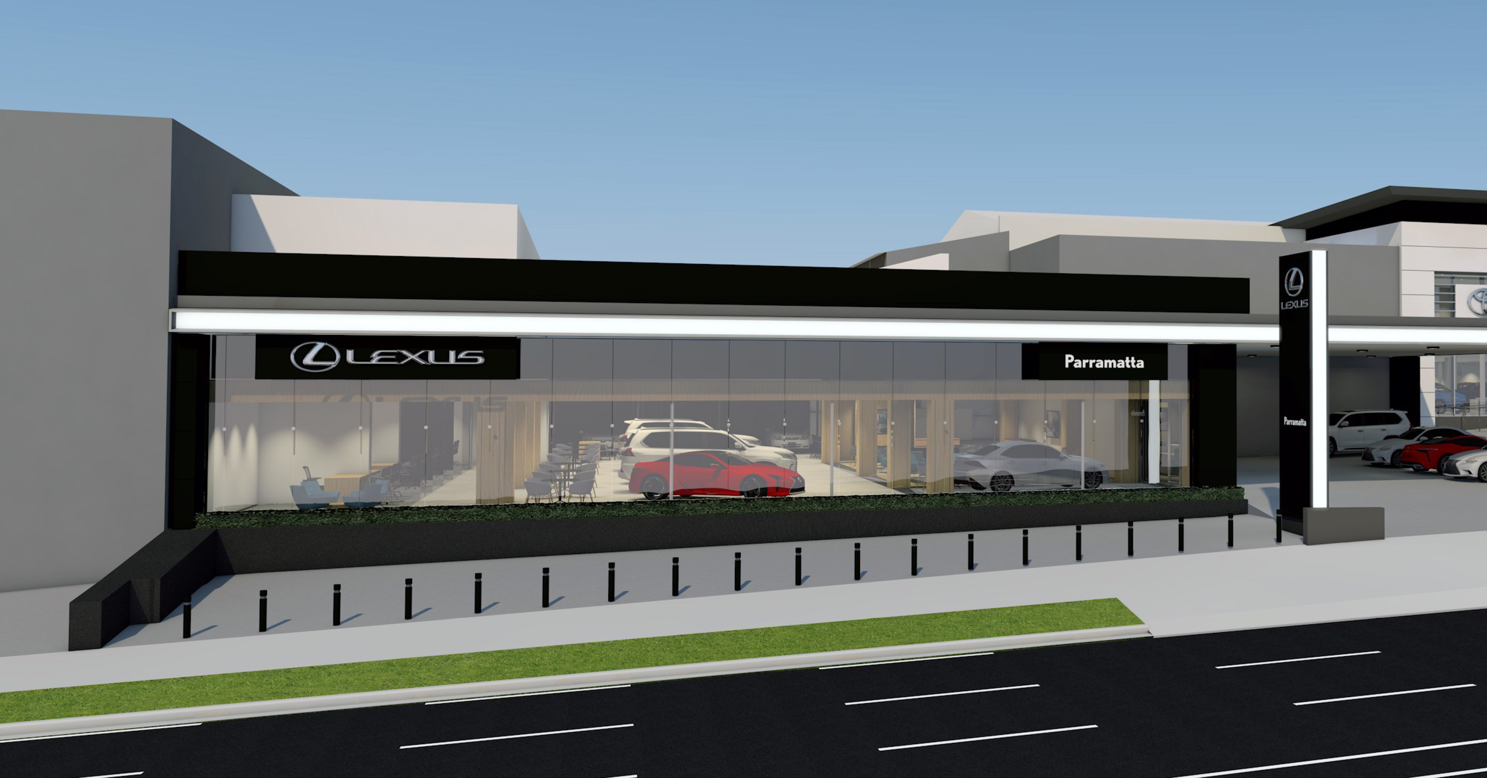 All-New Lexus Parramatta Showroom