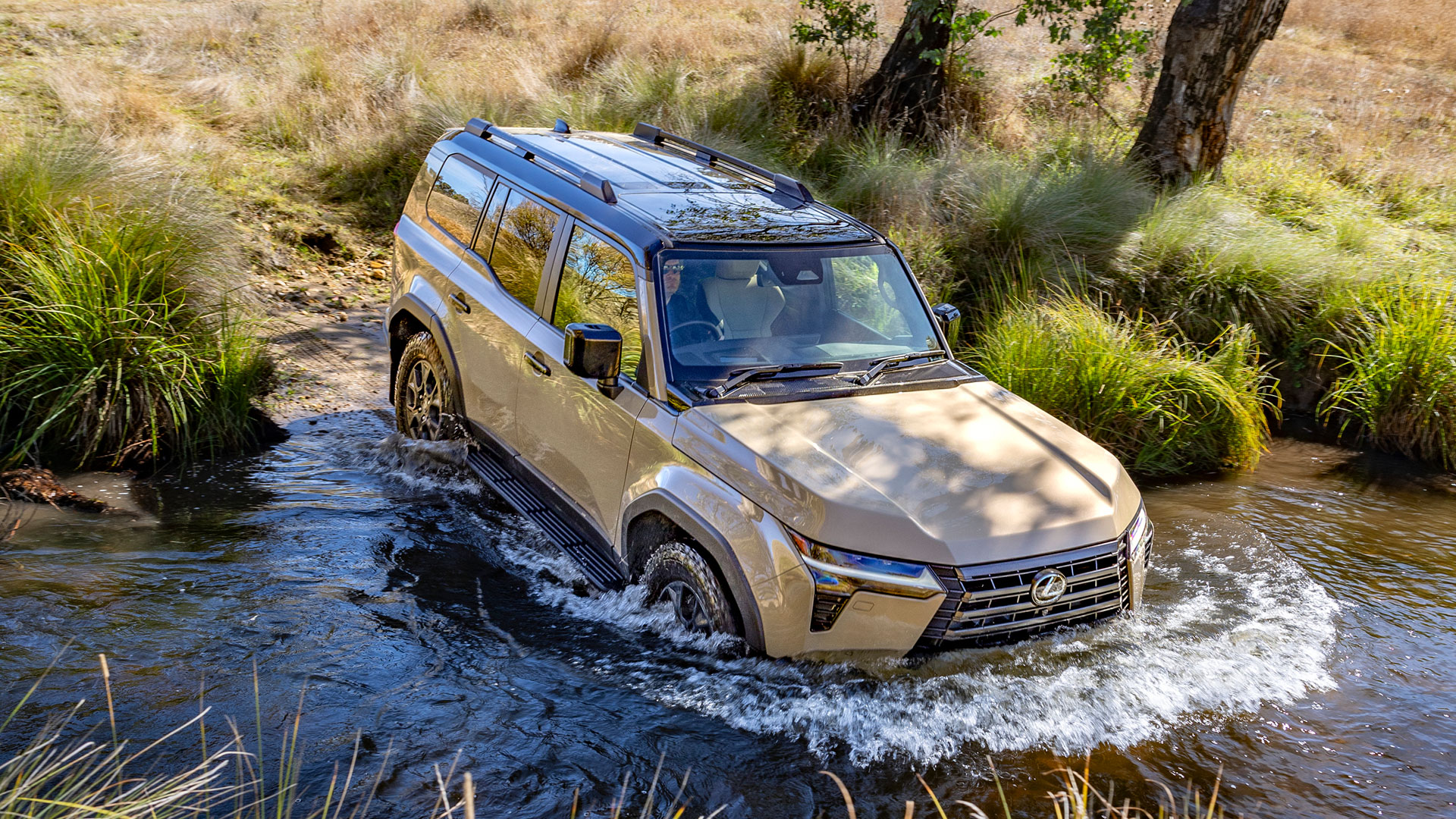 GX Driving Through Water