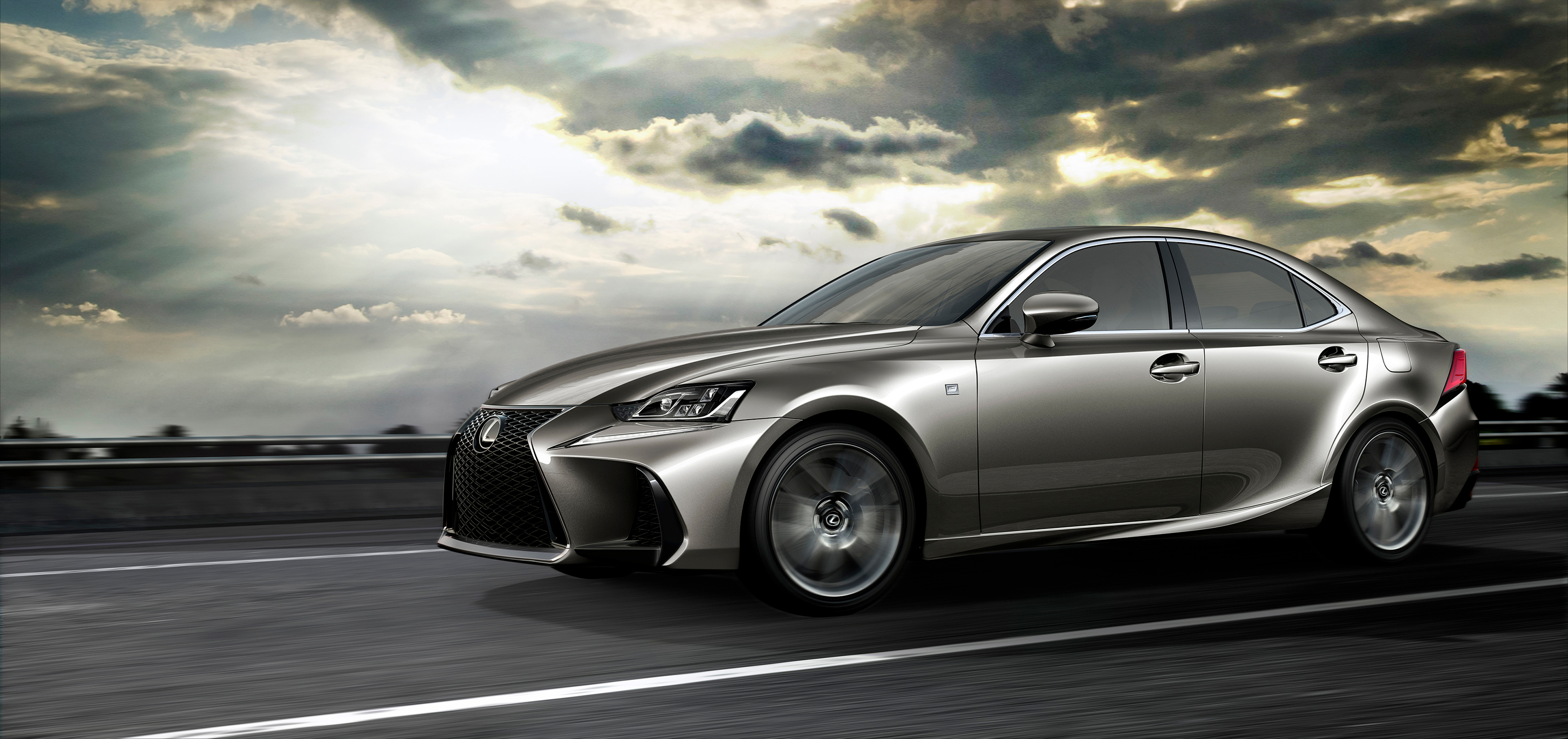 LEXUS IS Black Line