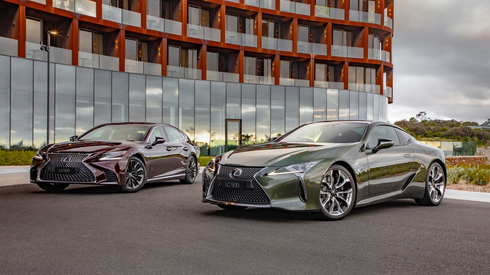 Lexus LS and Lexus LC