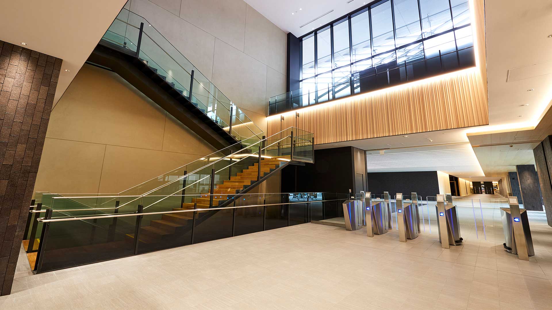The interior of the Lexus Shimoyama business and development centre